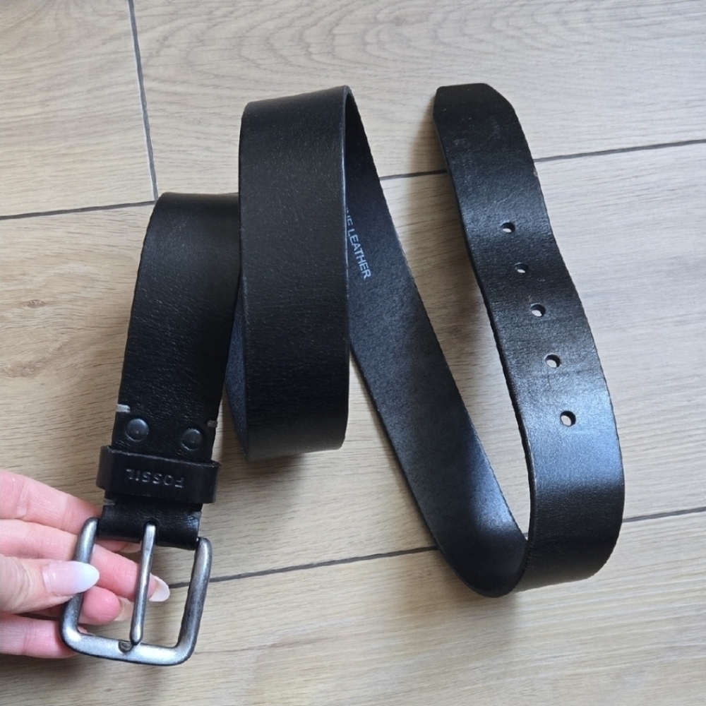 Fossil Brody Leather Belt Sz 90/36